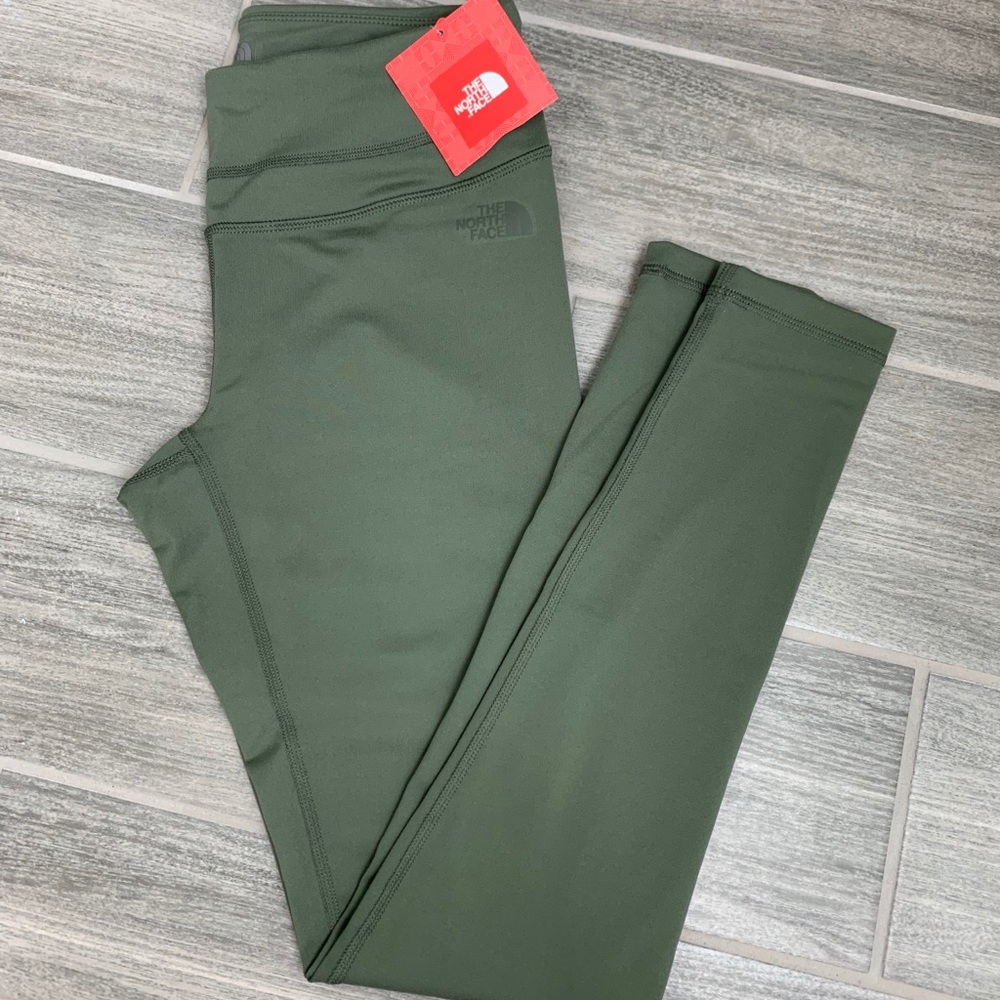 THE NORTH FACE OLIVE LEGGINGS
